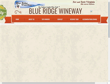 Tablet Screenshot of blueridgewineway.com